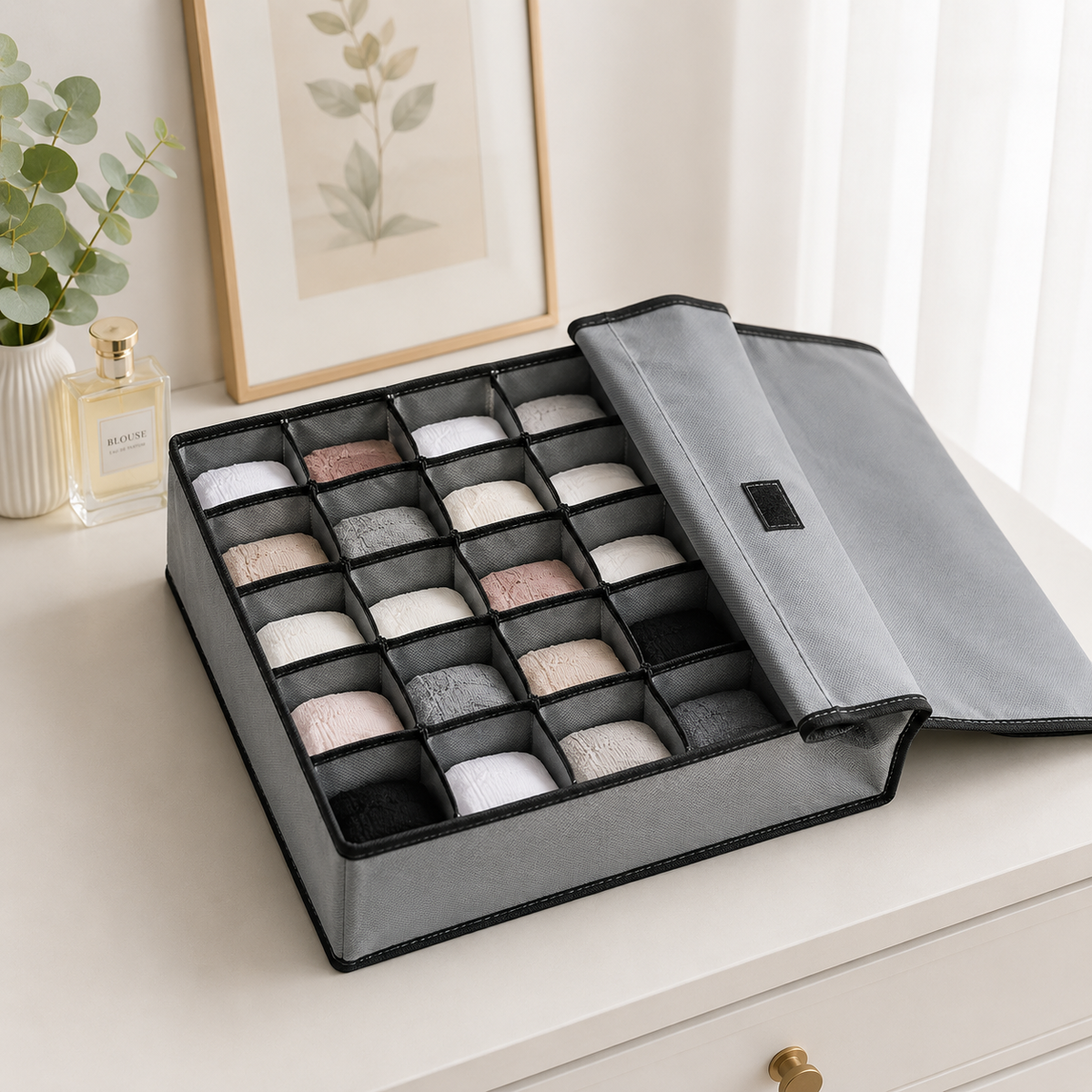 24 pocket undergarment organizer