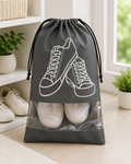 Printed shoe pouch